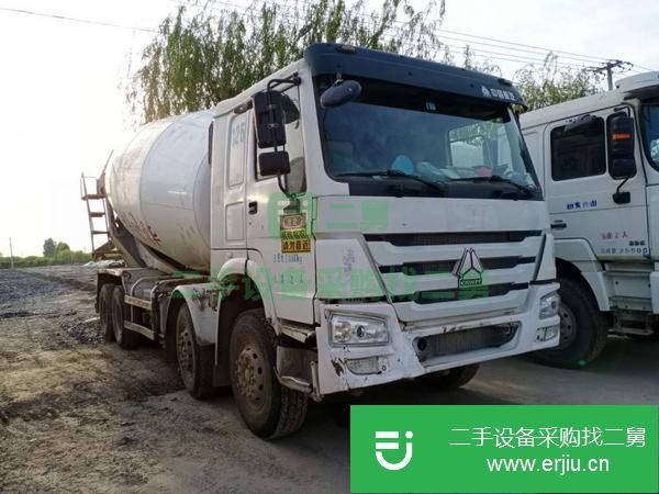 山東出售二手豪沃國四大18方攪拌車