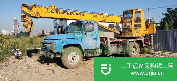 山東出售二手8噸東岳吊車
