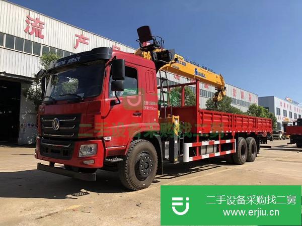 四川出售二手東風華神后八輪12噸隨車吊