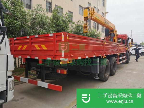湖北出售二手東風后八輪14噸隨車吊