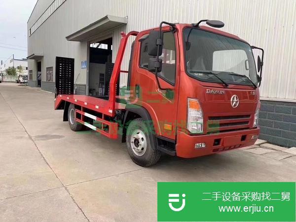 湖北出售二手大運藍牌平板運輸車
