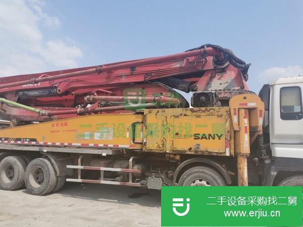 河北出售二手三一48米泵車