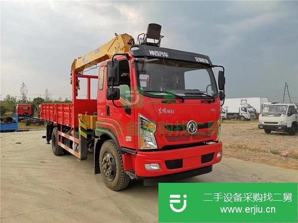 黑龍江出售二手東風(fēng)5噸隨車吊