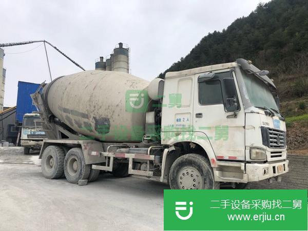 廣東出售二手12立方攪拌車