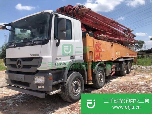 湖南出售二手三一56米泵車