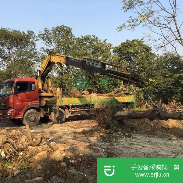 貴州出售二手12噸折臂隨車吊