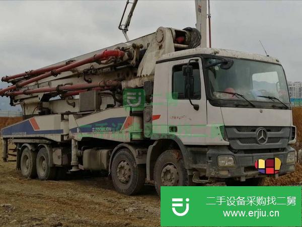 河北出售二手中聯49米泵車
