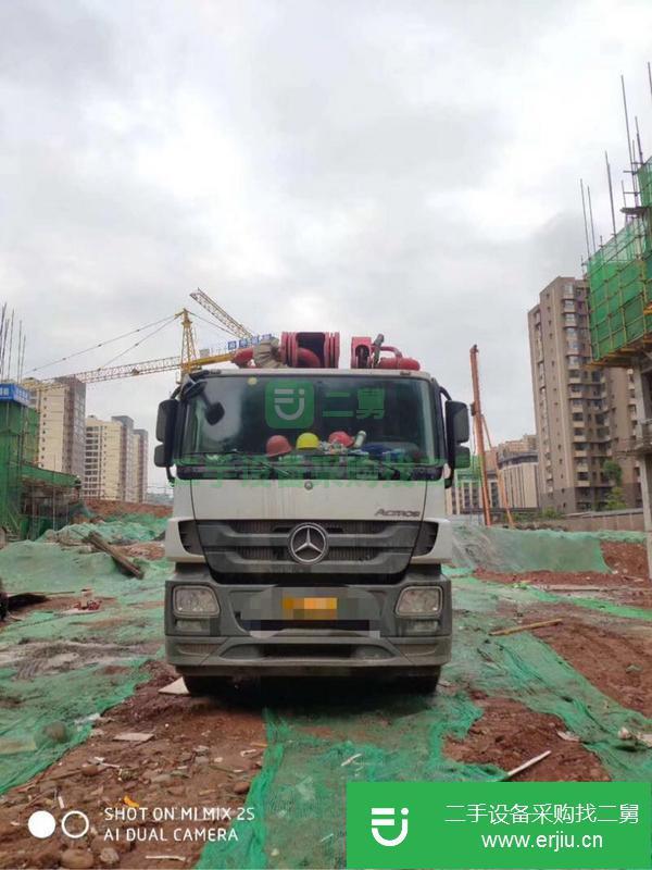 湖南出售二手奔馳56米泵車