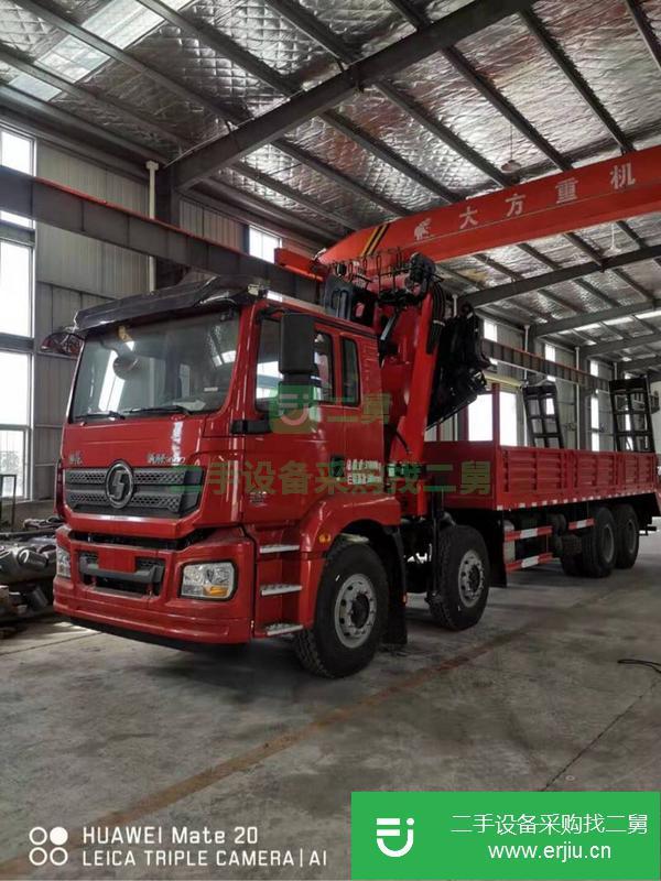 湖北出售二手50噸折臂隨車吊