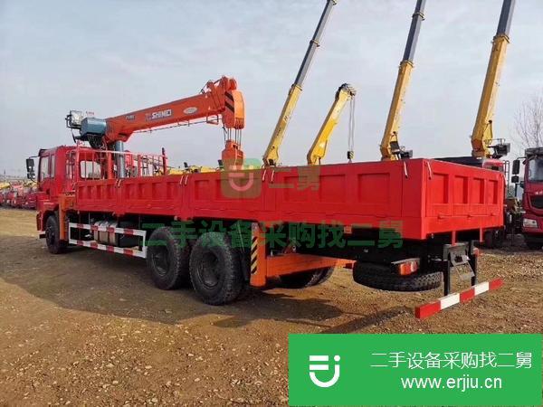 陜西出售二手14噸隨車吊