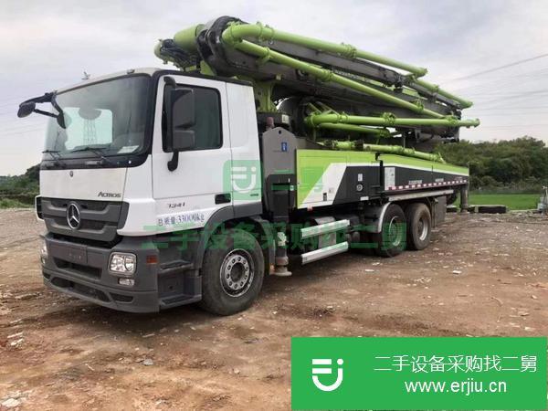 甘肅出售二手中聯(lián)三橋49米泵車
