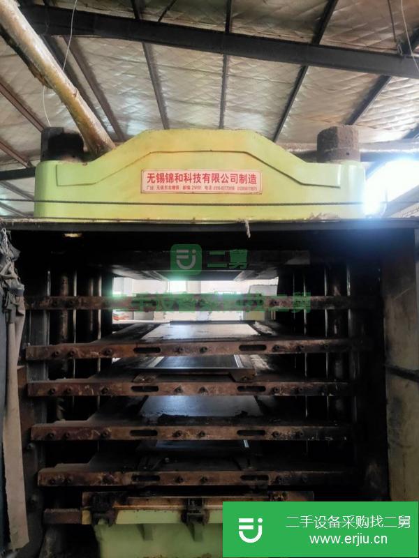 江蘇出售二手1000噸平板硫化機