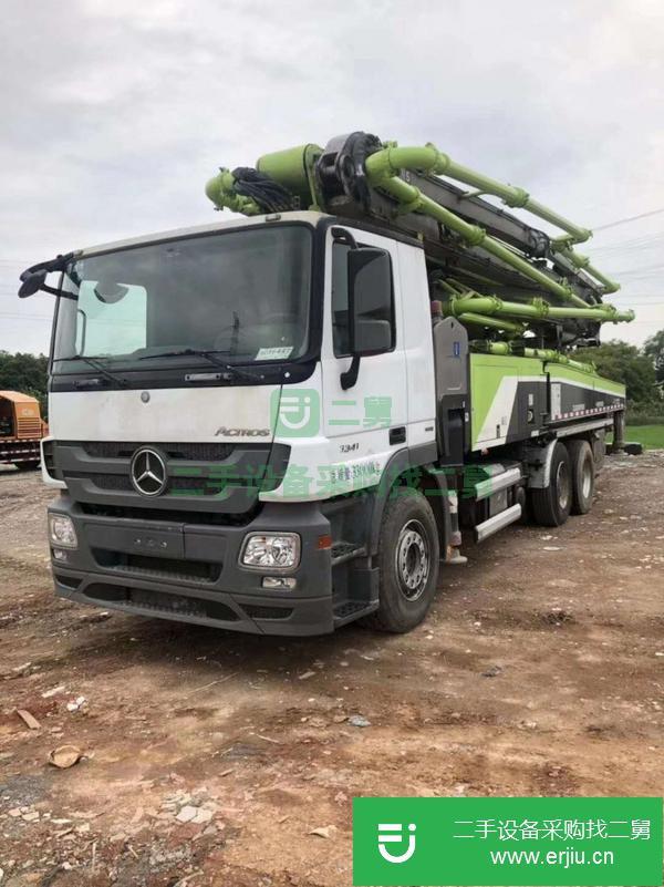 甘肅出售二手中聯(lián)三橋49米泵車
