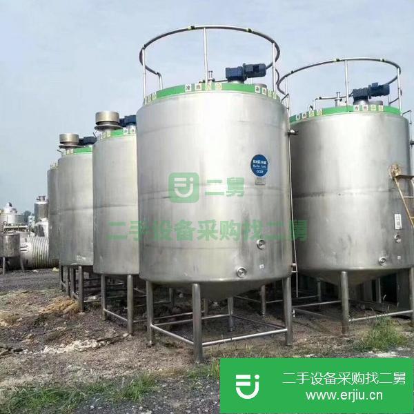 浙江出售二手不銹鋼儲罐