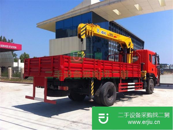 貴州出售二手東風(fēng)8噸隨車吊