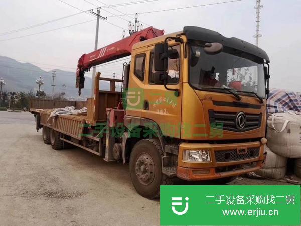 貴州出售二手東風T5隨車吊