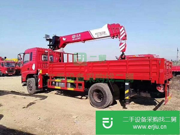 湖北出售二手8噸隨車吊