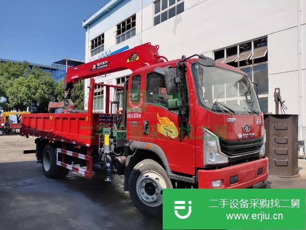 山西出售二手重汽豪曼7噸隨車吊