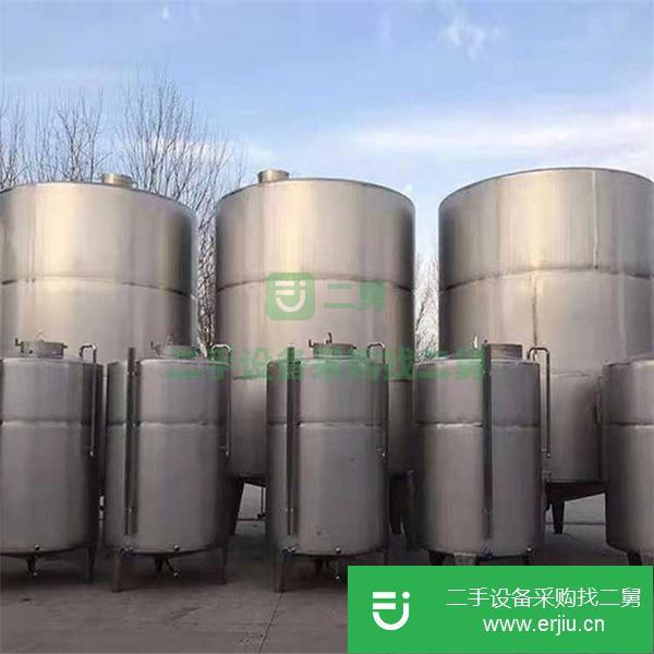 山東出售二手不銹鋼儲罐