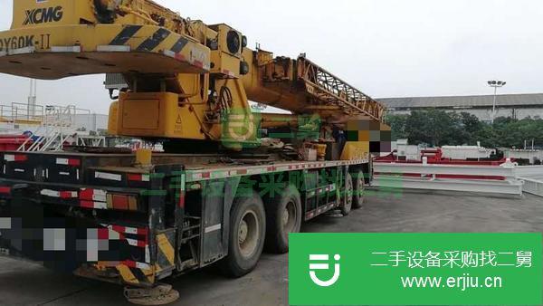 湖北出售二手徐工50k-2汽車吊