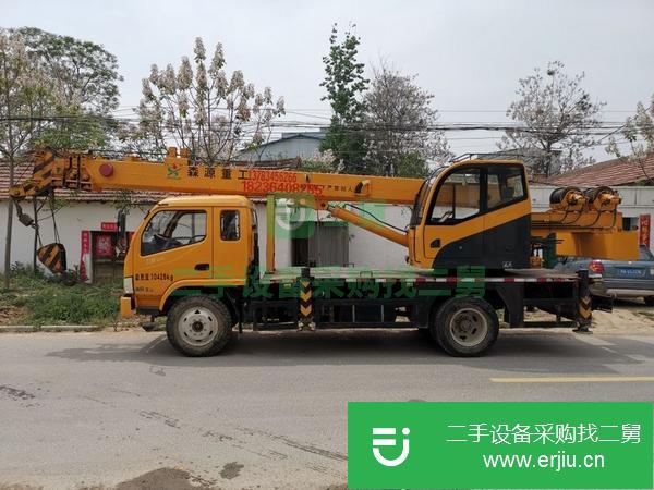 河南出售二手森源八噸吊車