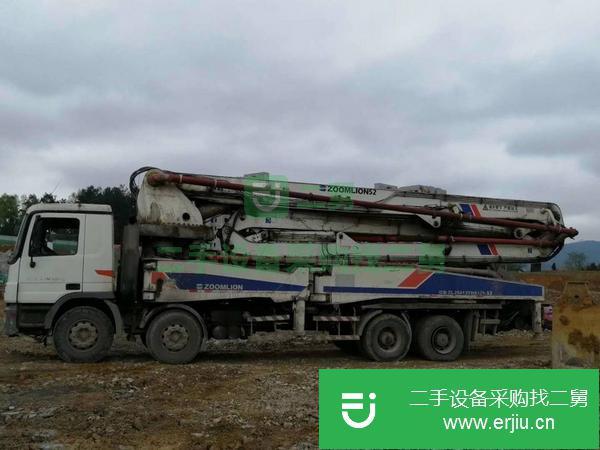 河北出售二手中聯49米泵車