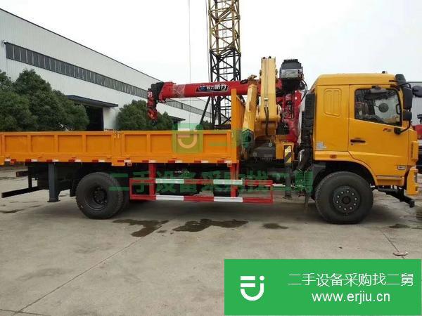 貴州出售二手8噸東風(fēng)單橋隨車吊