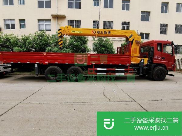 湖北出售二手東風后八輪14噸隨車吊
