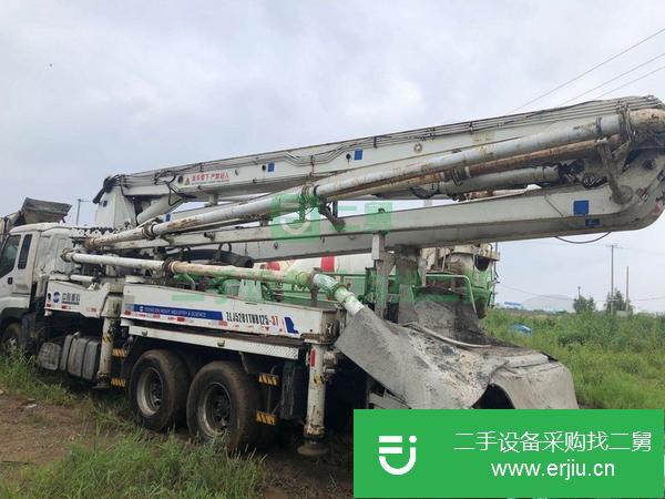 遼寧出售二手五十鈴37米泵車