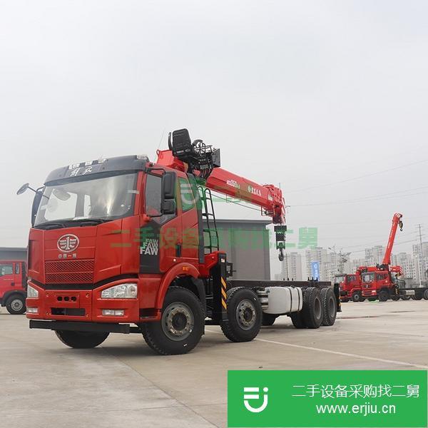 山東出售二手東風(fēng)14噸隨車吊