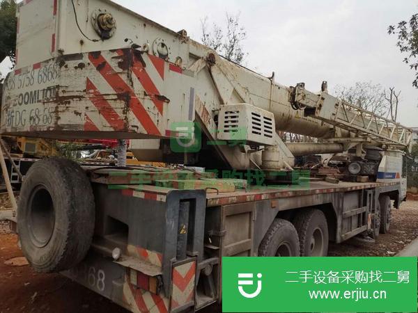 浙江出售二手中聯吊車55噸