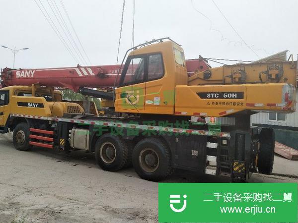 河南出售二手三一25噸五節臂吊車