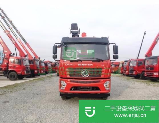 黑龍江出售二手8噸隨車吊