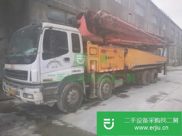 江蘇出售二手五十鈴52米泵車