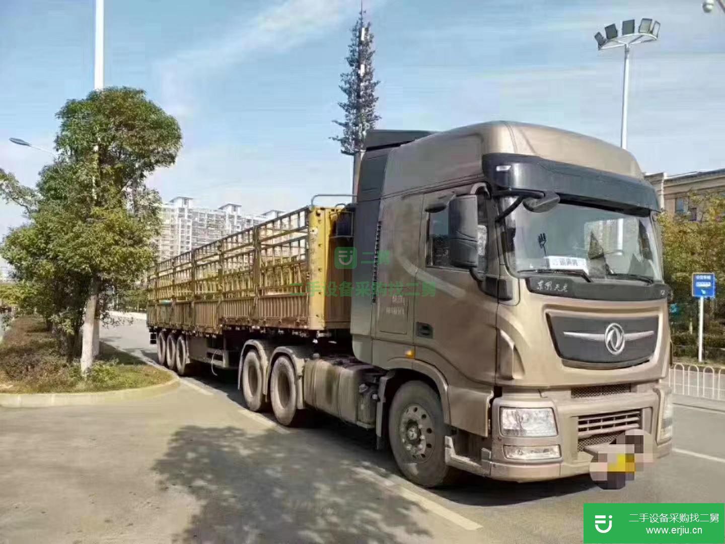 江蘇出售二手東風天龍半掛車