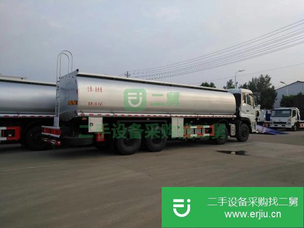 黑龍江出售二手東風天龍前四后八油罐車