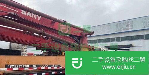 山東出售二手三一37米泵車