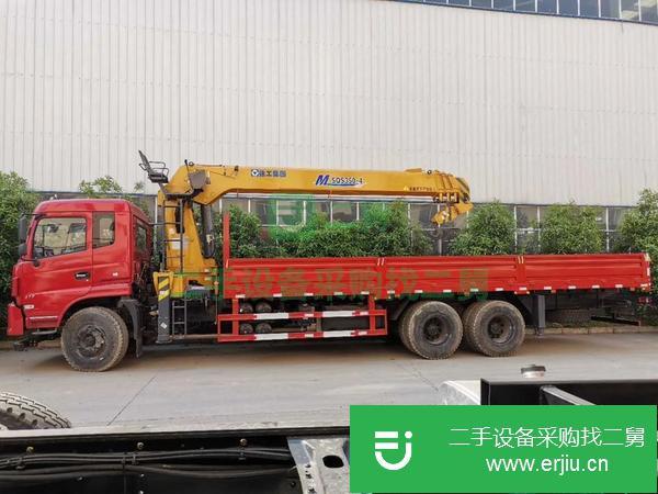 湖北出售二手14噸隨車吊