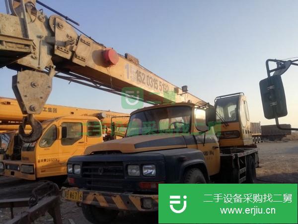 河北出售二手柳工8噸汽車吊