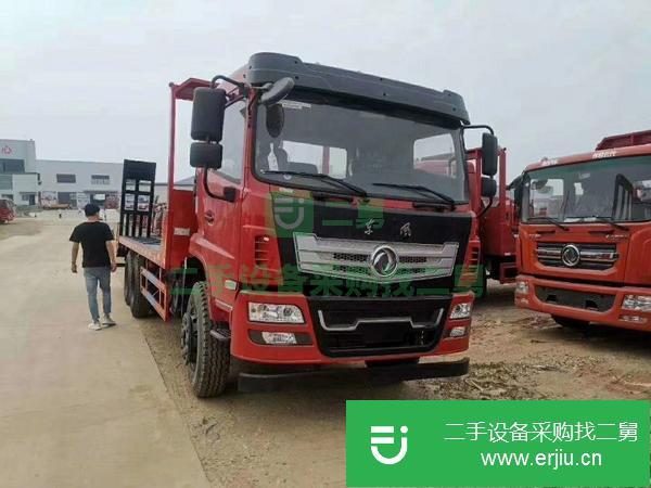 廣東出售二手挖機平板運輸車
