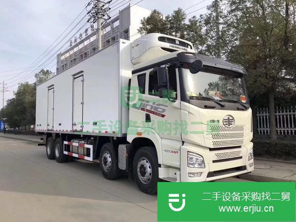 安徽出售二手解放前四后八冷藏車