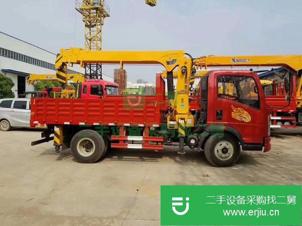 湖南出售二手重汽豪曼隨車吊