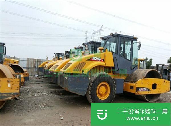 上海二手徐工22噸單鋼輪壓路機