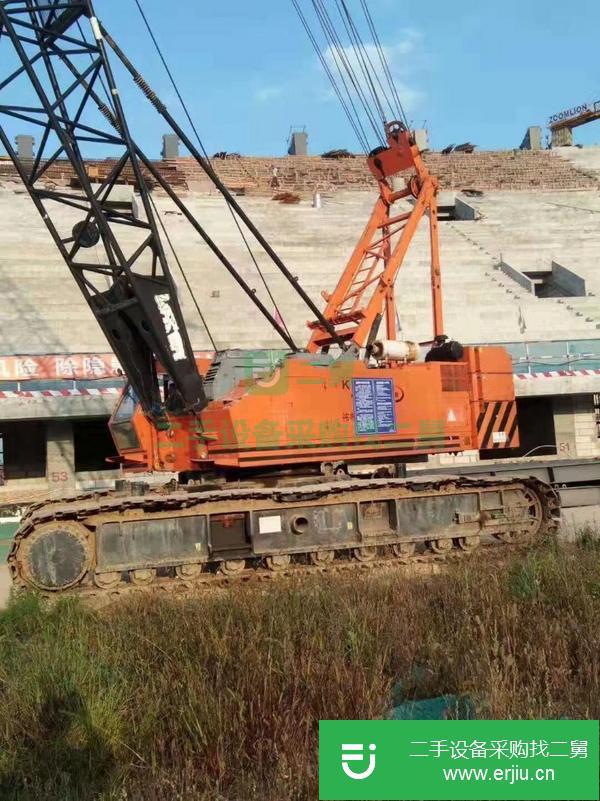 上海出售二手100噸履帶吊車