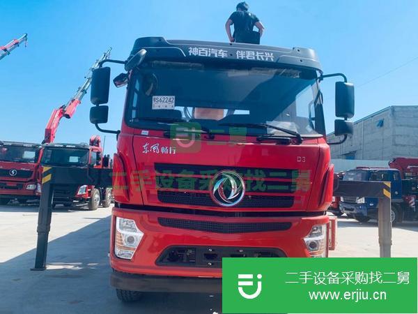 廣西出售二手東風14噸隨車吊