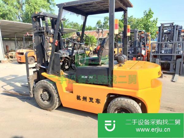 安徽出售二手杭州三噸叉車