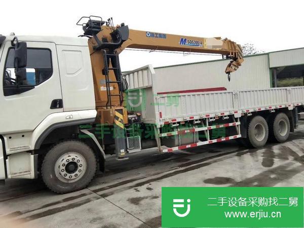 浙江出售二手徐工12噸國五隨車吊