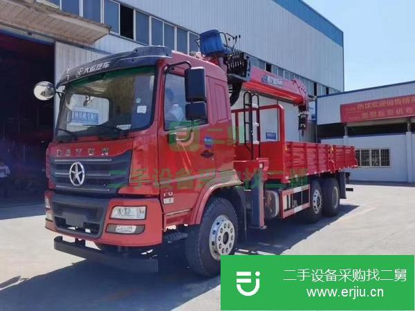 江蘇出售二手大運10噸橋隨車吊