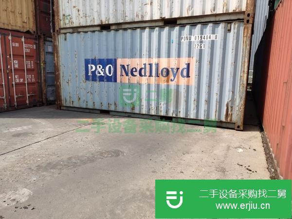 上海出售二手20英尺海運集裝箱