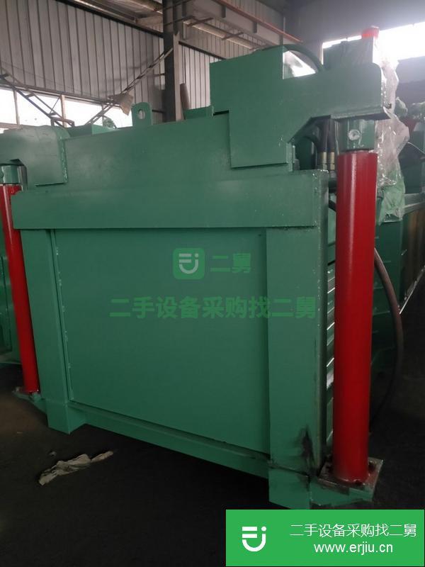 江蘇出售二手120噸廢紙臥式打包機(jī)
